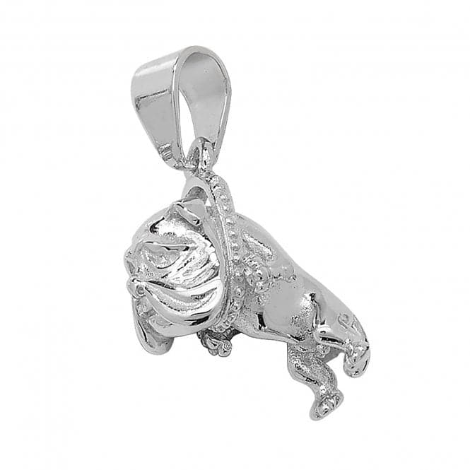 Silver Bulldog Pendant G6762Acotis Silver JewelleryTH - G6762