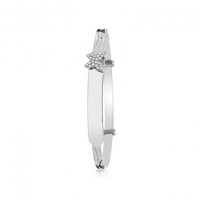 Silver Butterfly Baby Bangle G4440Acotis Silver JewelleryTH - G4440