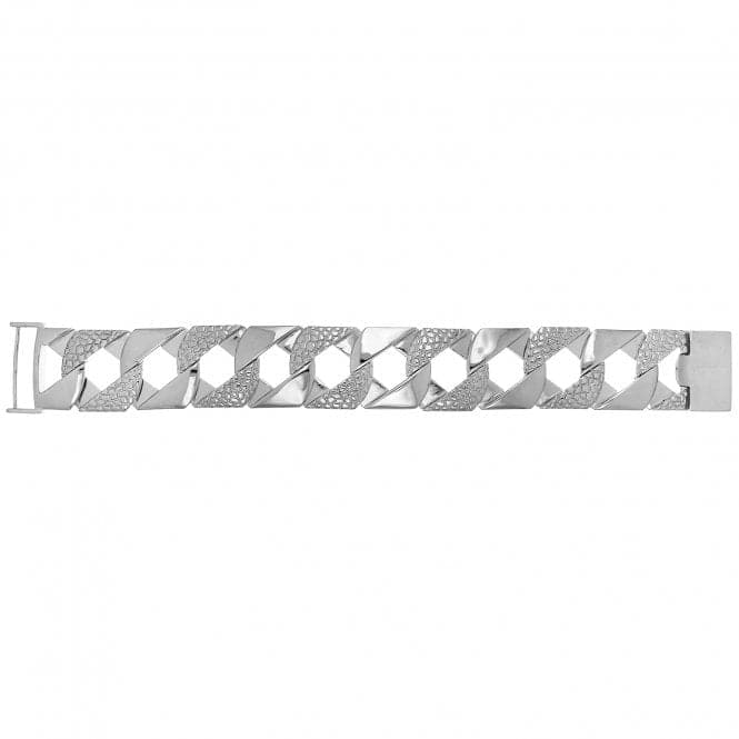 Silver Cast Gents Bracelet G2182Acotis Silver JewelleryTH - G2182