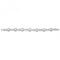 Silver Cast Ladies Zirconia Claddagh Bacelet G2098Acotis Silver JewelleryTH - G2098