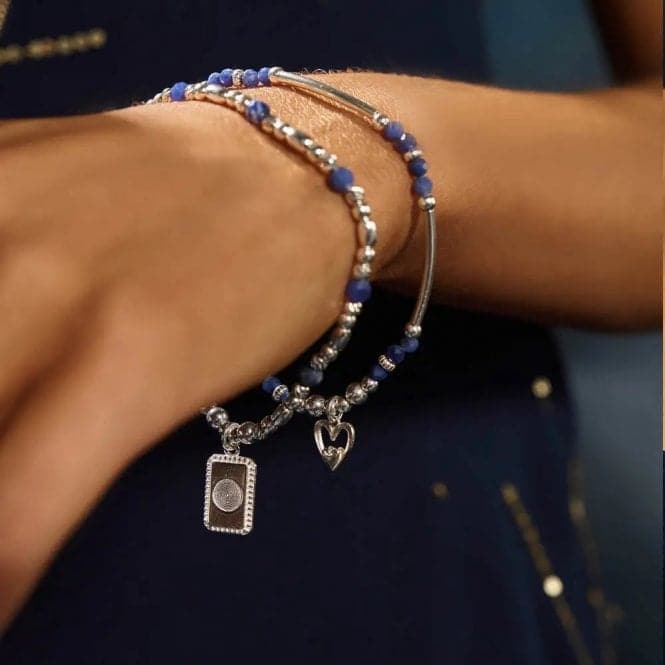 Silver Celebrate Sodalite Set Of 2 Bracelets SBSET3370732ChloBoSBSET3370732