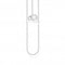 Silver Charming Chain Necklace X0278 - 001 - 21Thomas Sabo Charm Club CharmingX0278 - 001 - 21 - L38v