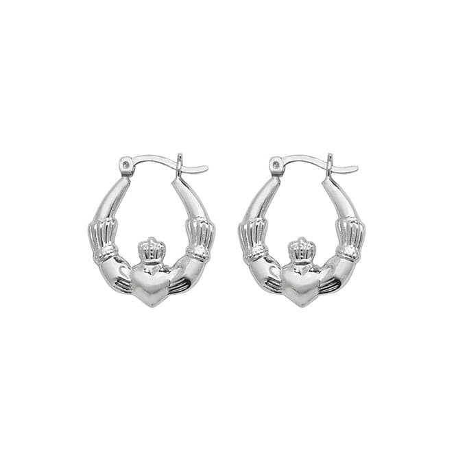 Silver Claddagh Earrings G5912Acotis Silver JewelleryTH - G5912