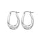 Silver Creole Earrings G51041Acotis Silver JewelleryTH - G51041