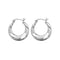 Silver Creole Earrings G51043Acotis Silver JewelleryTH - G51043