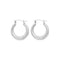 Silver Creole Earrings G51045Acotis Silver JewelleryTH - G51045