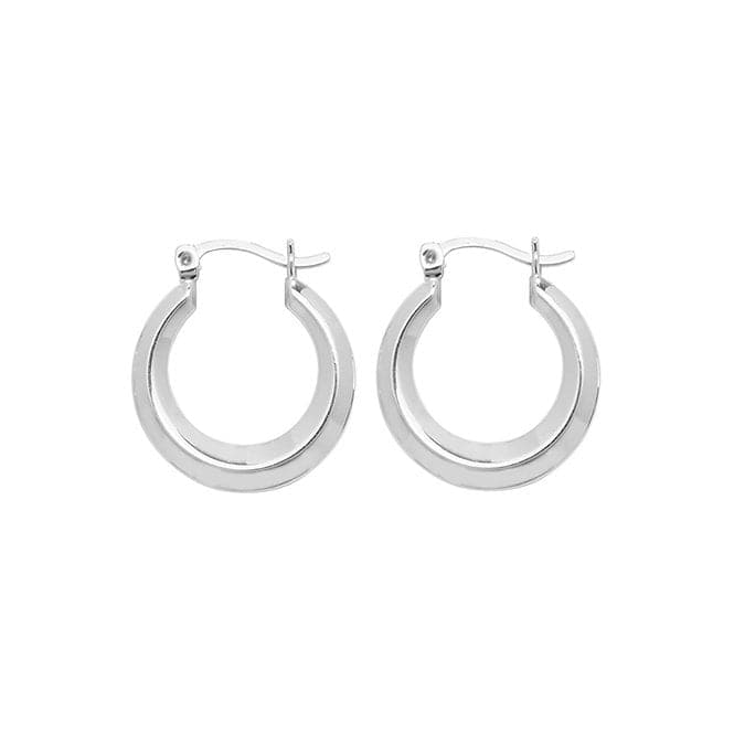 Silver Creole Earrings G51045Acotis Silver JewelleryTH - G51045