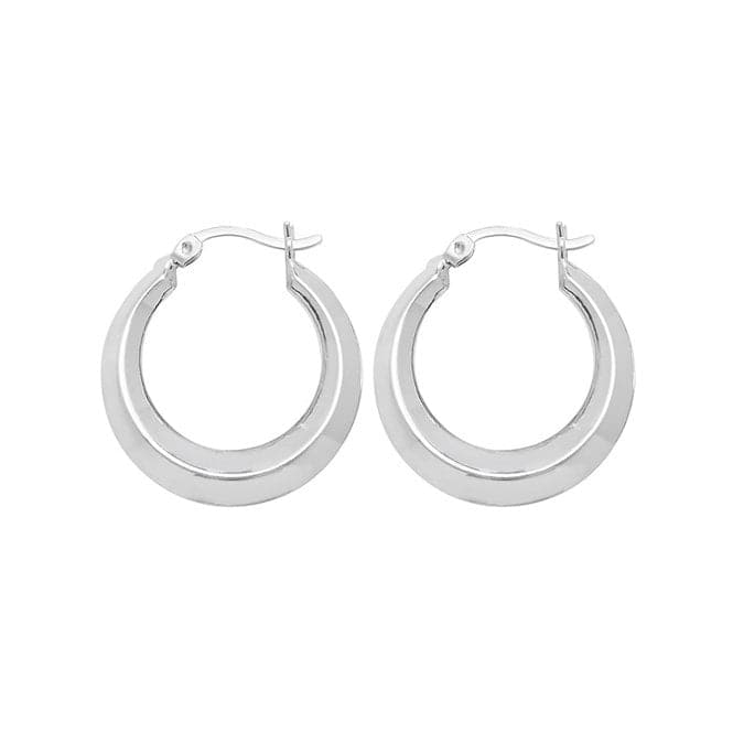 Silver Creole Earrings G51046Acotis Silver JewelleryTH - G51046