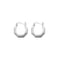 Silver Creole Earrings G5871Acotis Silver JewelleryTH - G5871