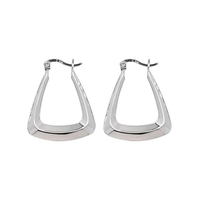 Silver Creole Earrings G5877Acotis Silver JewelleryTH - G5877