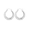 Silver Creole Earrings G5881Acotis Silver JewelleryTH - G5881