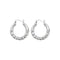 Silver Creole Earrings G5885Acotis Silver JewelleryTH - G5885