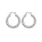 Silver Creole Earrings G5886Acotis Silver JewelleryTH - G5886