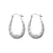 Silver Creole Earrings G5891Acotis Silver JewelleryTH - G5891