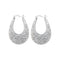 Silver Creole Earrings G5894Acotis Silver JewelleryTH - G5894