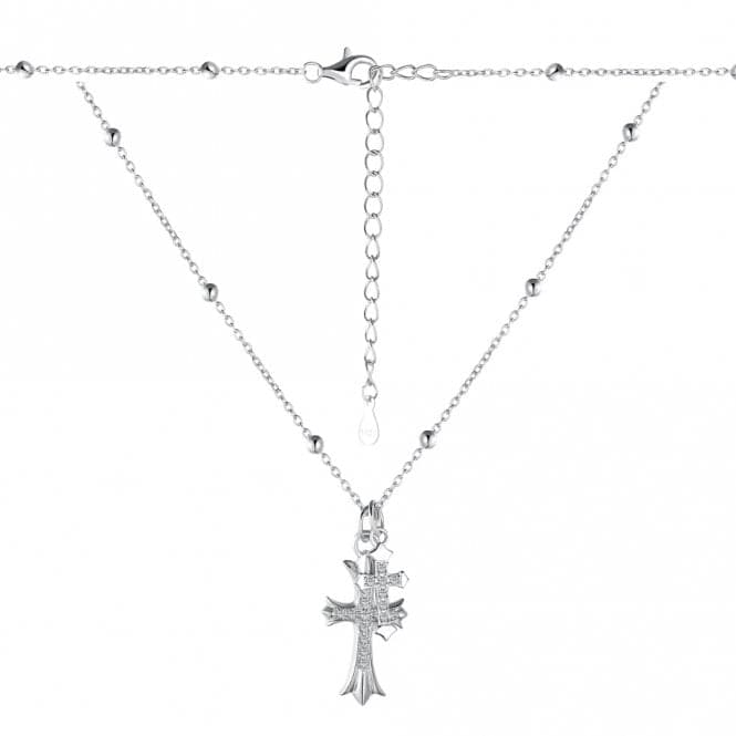 Silver Cross Necklace ERLN022Ellie Rose LondonERLN022