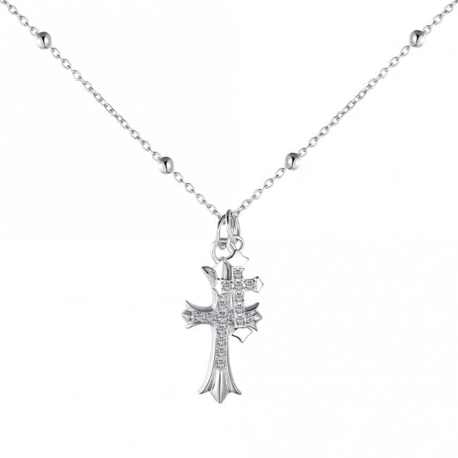 Silver Cross Necklace ERLN022Ellie Rose LondonERLN022