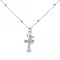 Silver Cross Necklace ERLN022Ellie Rose LondonERLN022