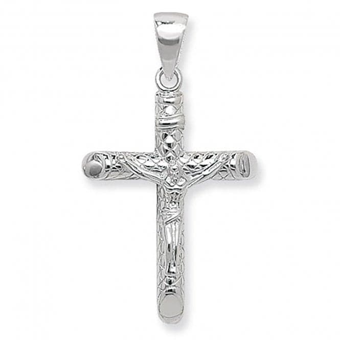 Silver Crucifix Pendant G6509Acotis Silver JewelleryTH - G6509