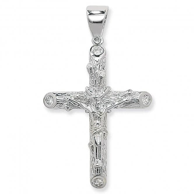 Silver Crucifix Pendant G6512Acotis Silver JewelleryTH - G6512