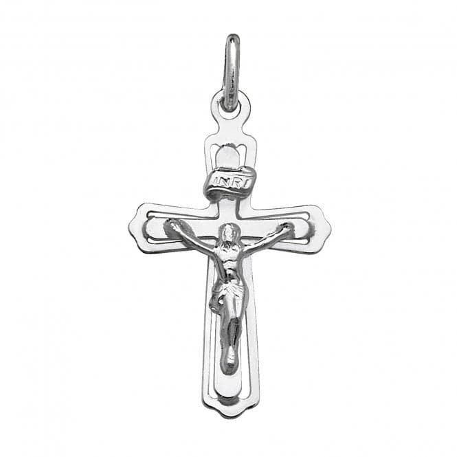 Silver Crucifix Pendant G6798Acotis Silver JewelleryTH - G6798