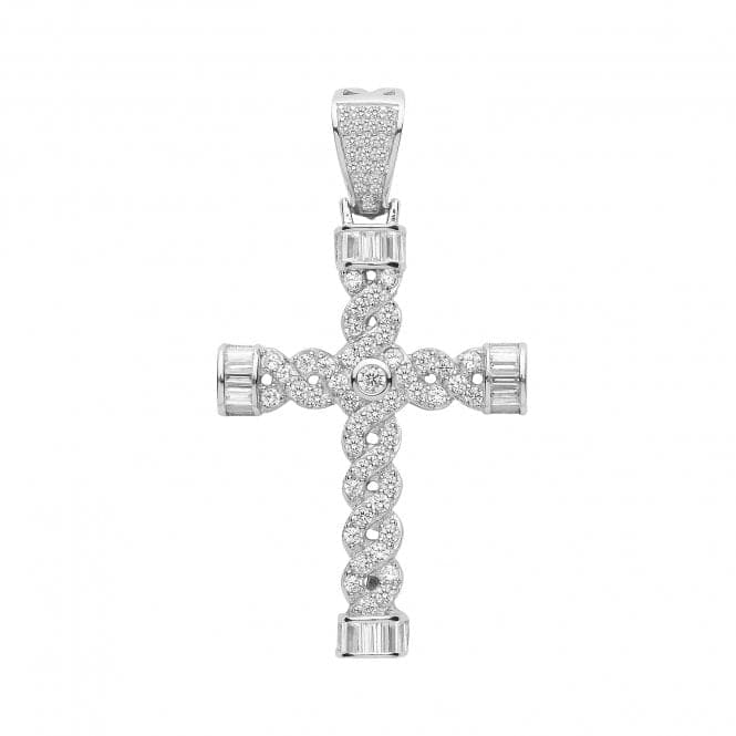 Silver Cs Set Cross G61019Acotis Silver JewelleryTH - G61019