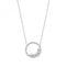 Silver Cubic Zirconia Bubbles Round Halo Cubic Zirconia Pendant SPG0066Silver & CoSPG0066