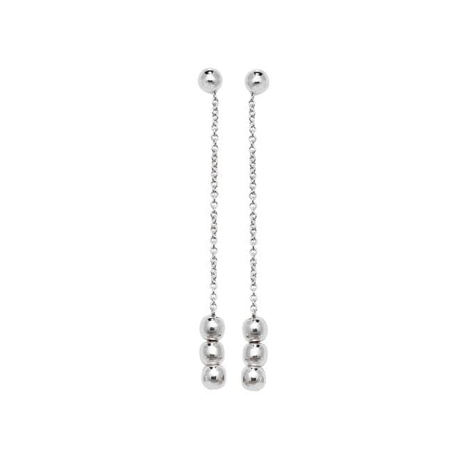 Silver Dangle Earrings G51183Acotis Silver JewelleryTH - G51183