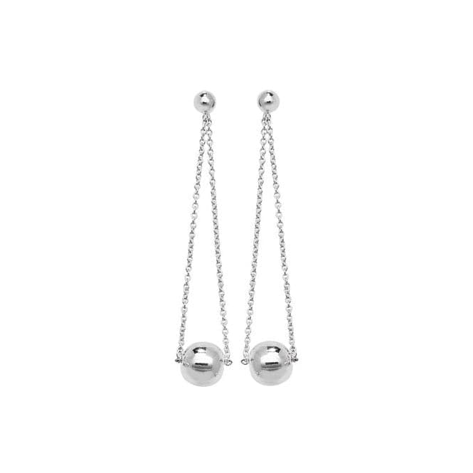 Silver Dangle Earrings G51187Acotis Silver JewelleryTH - G51187