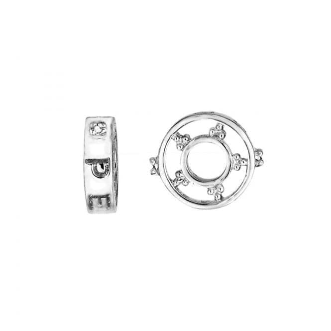 Silver & Diamond Hope Charm S079DStorywheelsS079D