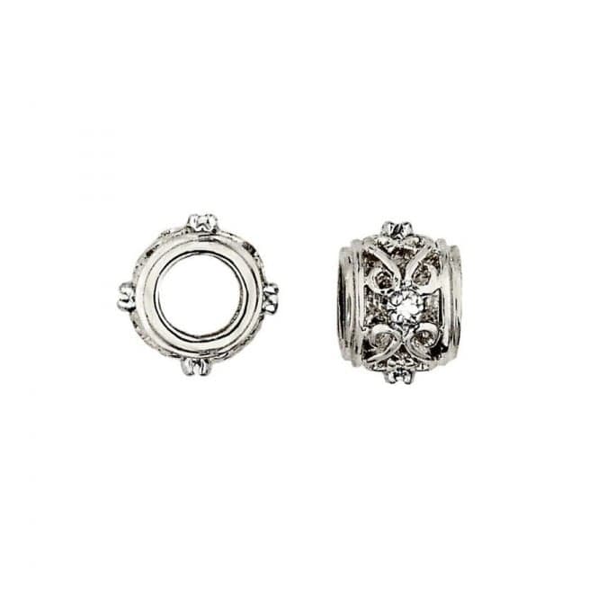 Silver & Diamond Wheel Charm S055DStorywheelsS055D