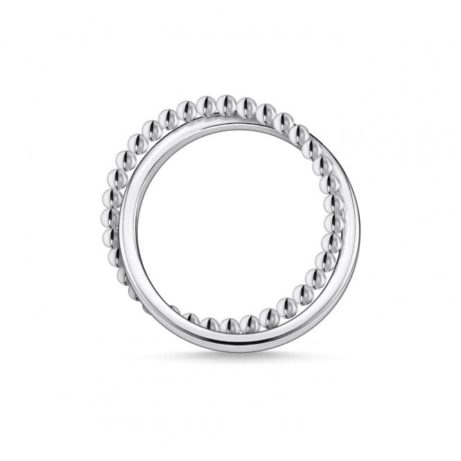 Silver Dots Intertwined Ring TR2321 - 001 - 21Thomas Sabo Charm Club CharmingTR2321 - 001 - 21 - 48