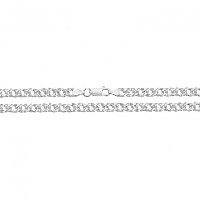 Silver Double Curb Chain G1019Acotis Silver JewelleryG1019/07