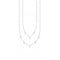 Silver Double Layer Zirconia Necklace 45cm KE2072 - 051 - 14 - L45vThomas Sabo Charm Club CharmingKE2072 - 051 - 14 - L45v