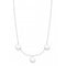 Silver Engravable Coin Necklace 3 Pendants KE1959 - 001 - 21 - L45vThomas Sabo Sterling SilverKE1959 - 001 - 21 - L45v