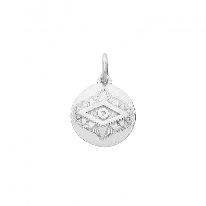 Silver Evil Eye Pendant G61051Acotis Silver JewelleryTH - G61051