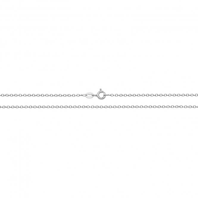 Silver Faceted Belcher Chain G1303Acotis Silver JewelleryG1303/16