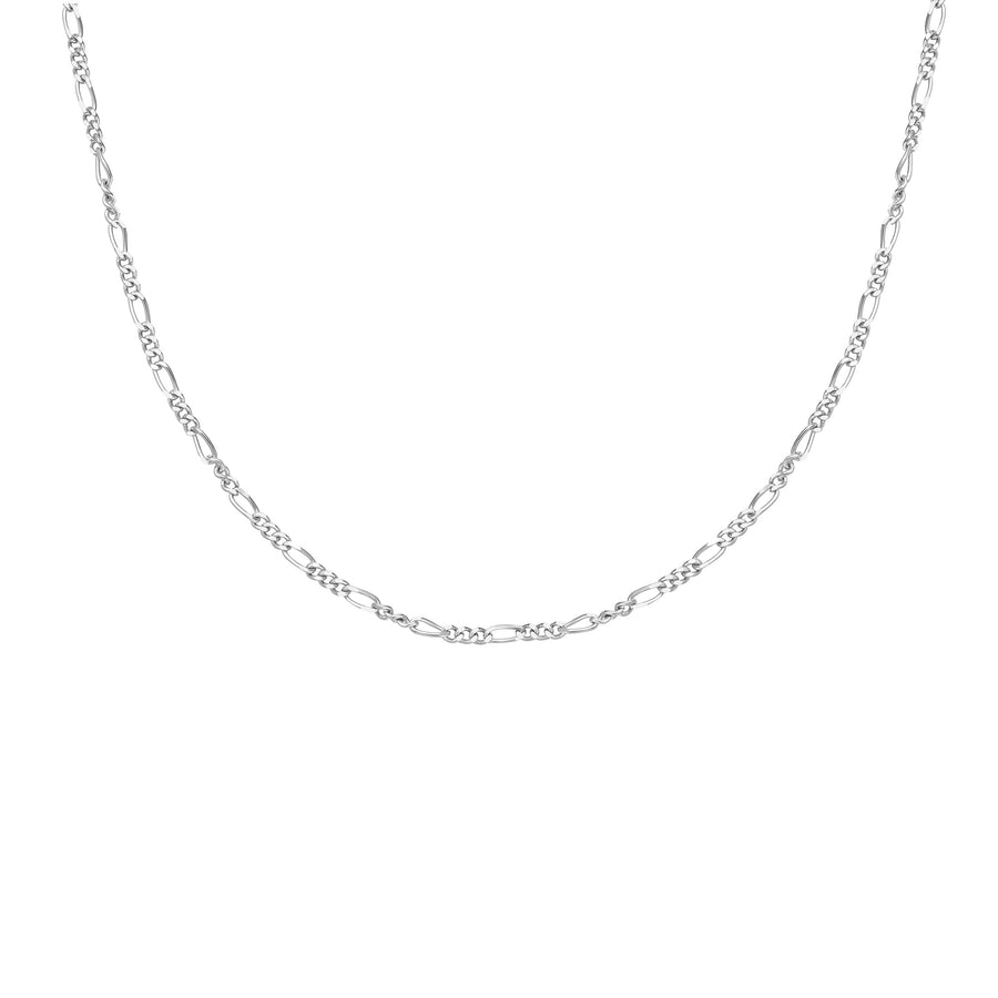 Silver Filia Curb Chain Necklace N063 - 04HAnia HaieN063 - 04H