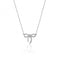 Silver Fine Open Bow Cubic Zirconia Pendant SPG0038Silver & CoSPG0038