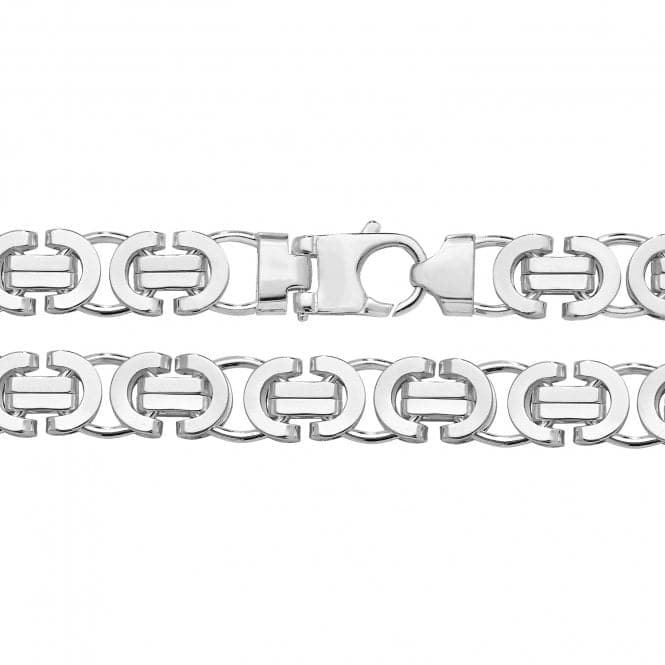 Silver Flat Byzantine Chain G1316Acotis Silver JewelleryG1316/08