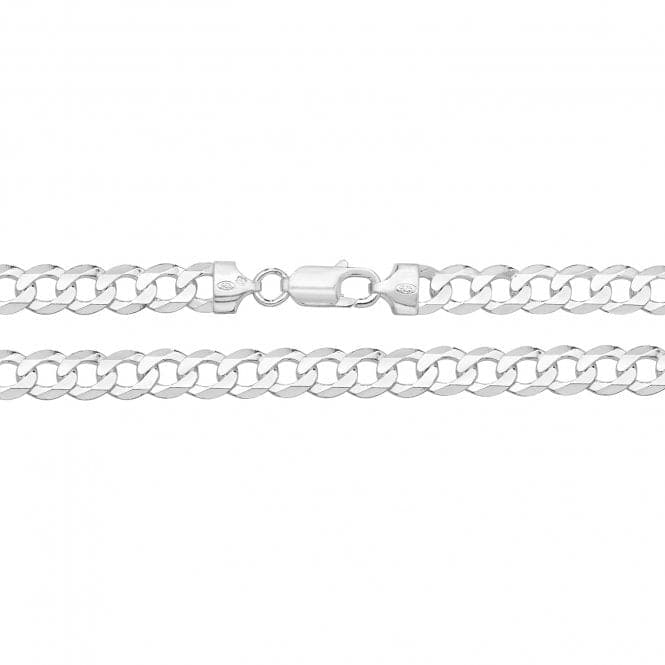 Silver Flat Curb Chain G1070Acotis Silver JewelleryG1070/08