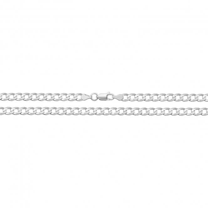 Silver Flat Open Curb Chain G1243Acotis Silver JewelleryG1243/07