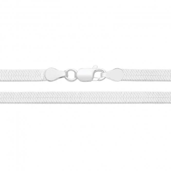 Silver Flat Snake G1385Acotis Silver JewelleryG1385/07