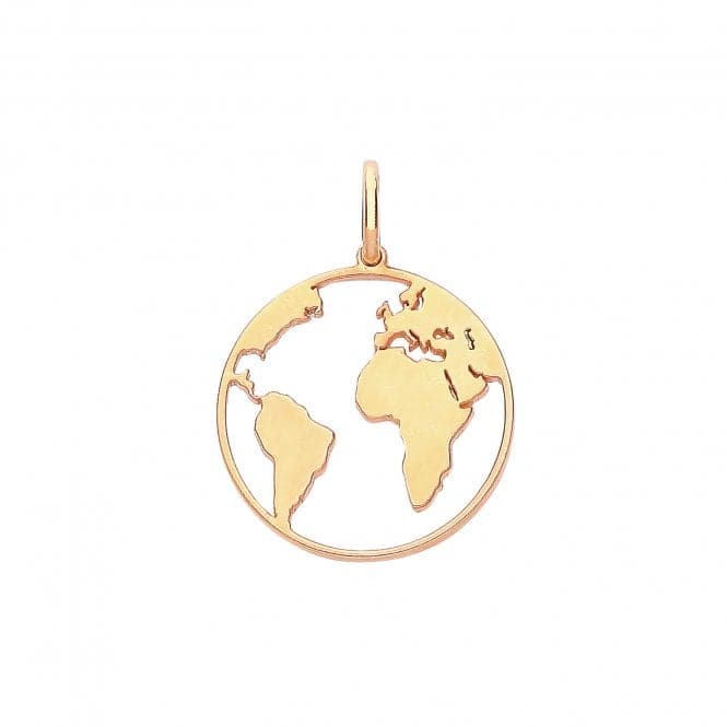 Silver G / P Globe Pendant G61053YAcotis Silver JewelleryTH - G61053Y