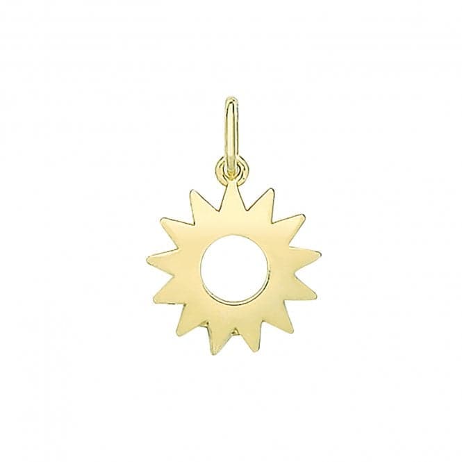 Silver G / P Sun Pendant G61056YAcotis Silver JewelleryTH - G61056Y