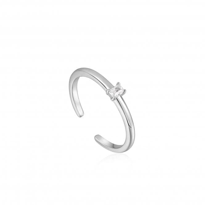 Silver Glam Adjustable Ring R037 - 01HAnia HaieR037 - 01H