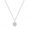Silver Glam Disc Pendant Necklace N037 - 03HAnia HaieN037 - 03H