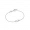 Silver Glam Interlock Bracelet B037 - 01HAnia HaieB037 - 01H