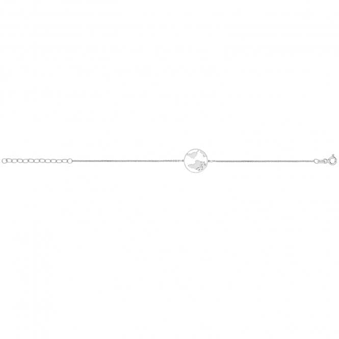 Silver Globe Braclet G2694Acotis Silver JewelleryTH - G2694