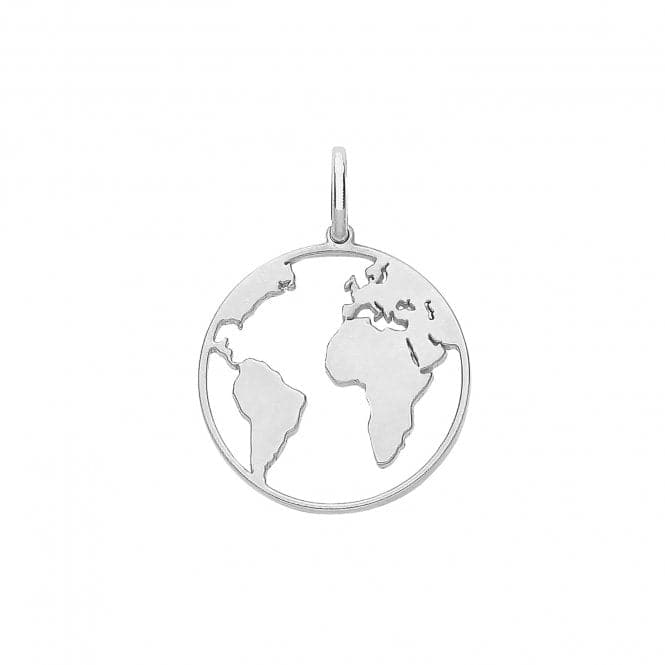 Silver Globe Pendant G61053Acotis Silver JewelleryTH - G61053